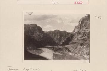 Probably in lower Grand Canyon- the head of Lake Mead