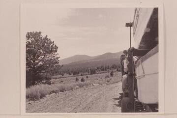 Mount Lena.  From the road between Vernal and Green River, Wyoming