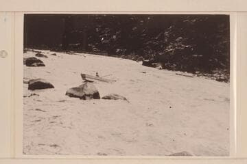 "Colorado" in lower part of Hells Half Mile.  Lint in boat in rapid