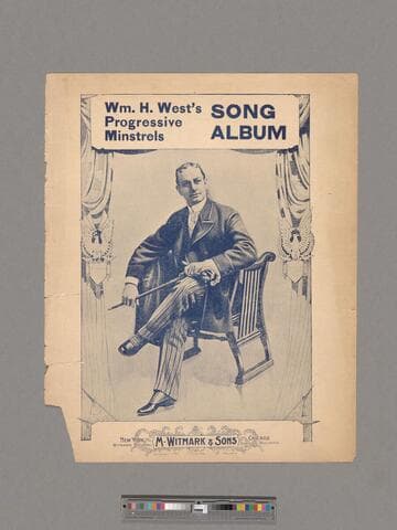 Wm. H. West's progressive minstrels song album
