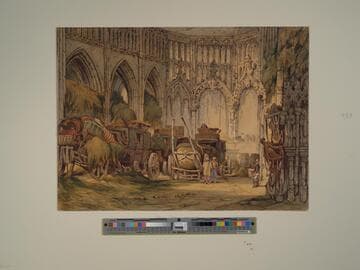 Stable in Rouen, Eglise de St. Laurent