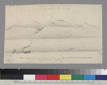 Great Basin Scenery - a pass in the hills