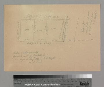 Engel Tract - copy of survey map
