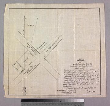 Map of a Lot on New High Street