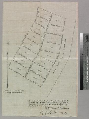 Beaudry, Prudent and Victor - Beaudry subdivision on New High St
