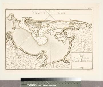 Plan of the Town and Harbour of San Juan de Puerto Rico