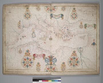 Portolan atlas, Italian : [cartographic material] : [manuscript]