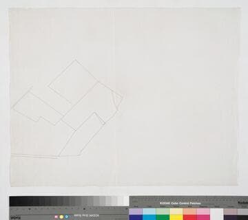 Los Angeles : outline map of the Wolfskill Orchard between Alameda and San Pedro Streets