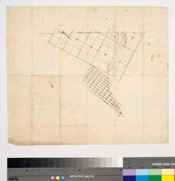 Los Angeles : Hancock's Survey, 35 acre Donation Lots, Blocks 17, 22, 24-25, 36-37, B