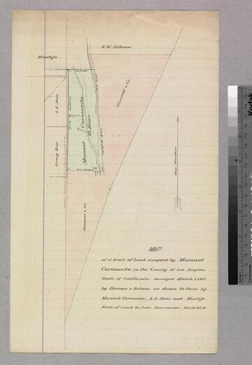 Rancho San Antonio : S65 - tract of land occupied by Manuel Coronado
