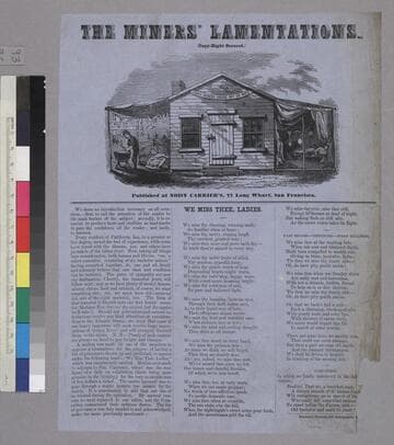 The Miners’ Lamentations