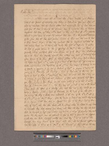 Quary, Robert. To the Lords of Trade & Plantations