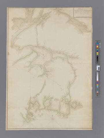 Map of that part of Nova Scotia contained between Lunenburgh and the Bay Vert by Halifax and Pisiguit, including Cobiguit and Tatmagouch [cartographic material]