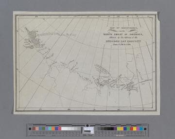 Map of the discoveries on the north coast of America, effected by the officers of the Hudson Bay Company from 1836 to 1839 [cartographic material]