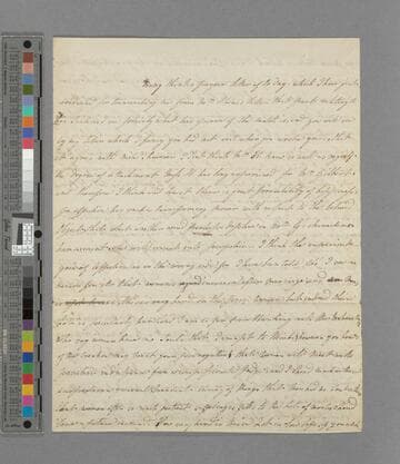 Selina (Mills) Macaulay. Letter to Zachary Macaulay