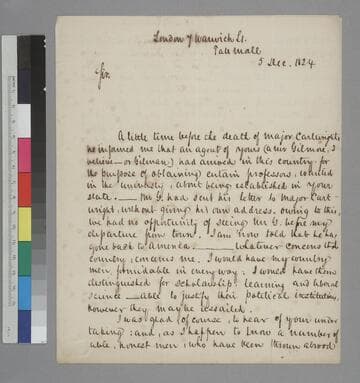 John Neal, London, letter to Thomas Jefferson