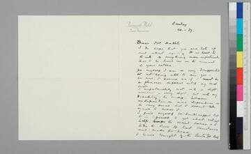 George Buckley writes to GBH