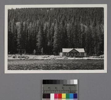 Cottage on the lakeshore at Rio Blanco Ranch, Meeker, Colorado