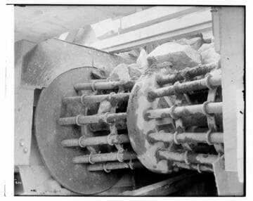 Big Creek Huntington Lake Dams - Rock crusher