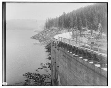Big Creek Huntington Lake Dams