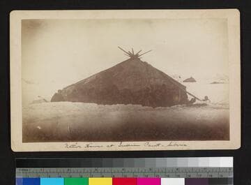 Native house at Indian Point -- Siberia