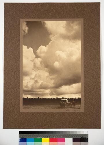Cloud effect on the Edge of the Coconino Forest, Arizona