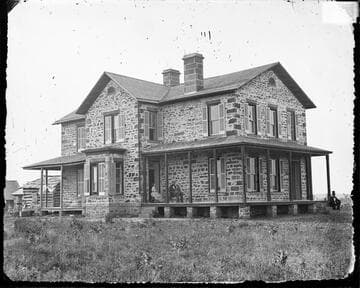 Seminole Council House and Governor's Residence, near Wewoka