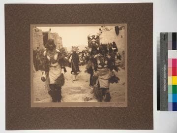 Harvest dance at Acoma