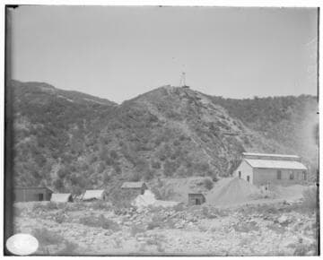 Overview of Lytle Creek Hydro Plant under construction