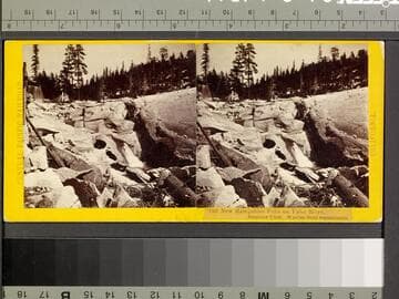 106. New Hampshire Falls on Yuba River, Summer View