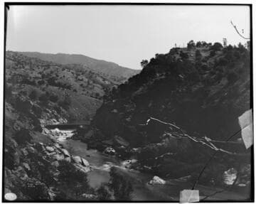 Kern River No. 1 - Intake dam