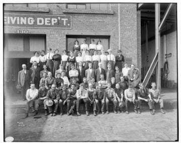 General Store and Warehouse employee group portrait