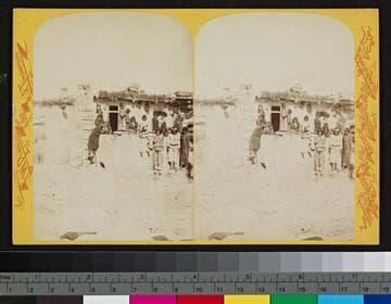 The Chief's House, in the Town of Oraibi