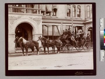 Wiley & Greeley's Tallyho, Green Hotel, Pasadena