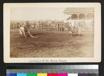 Rodeo at San Diego, California in early 80's