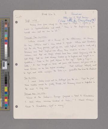 [Edwin Powell Hubble, a Biographical Memoir] : World War II