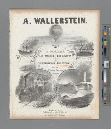 The storm polka : Op. 49. b. / A. Wallerstein
