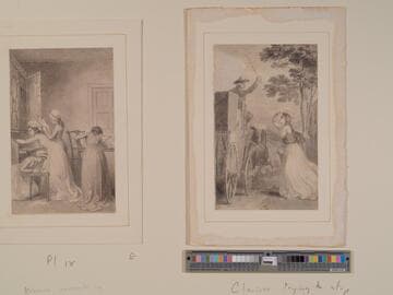 Clarissa Trying to Stop Coach