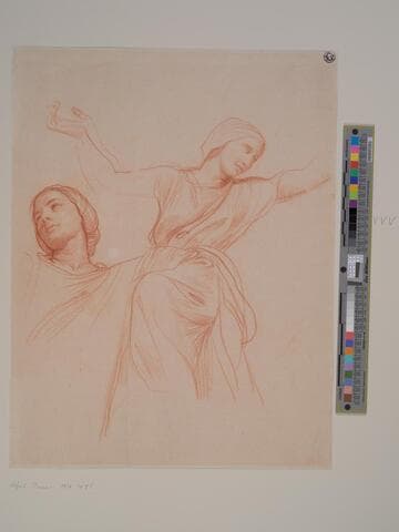 Female Figure and Head