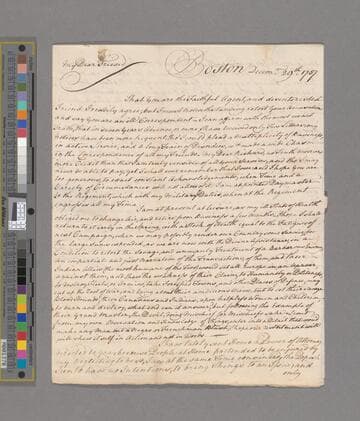 Archbold, Thomas. Letter to Richard Shackleton