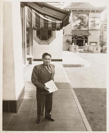 Y.C. Hong in New Chinatown, Los Angeles
