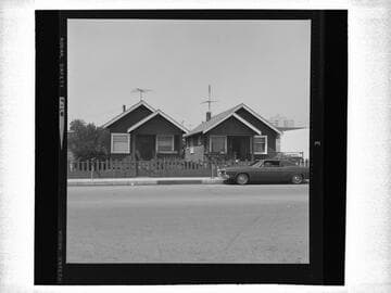 Houses at 1530 Fifth Street, Santa Monica