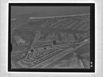 Aerial view of Marina Del Rey