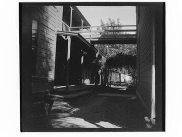 Catwalk at Hobbs House, San Bernardino