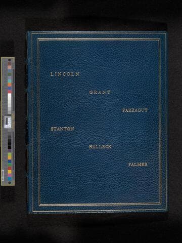 Letters to, or about, Banks, from Lincoln, Farragut, Grant, Stanton and Halleck, including a letter from Abraham Lincoln, Washington, D.C., to Nathaniel Banks, mssHM 23566