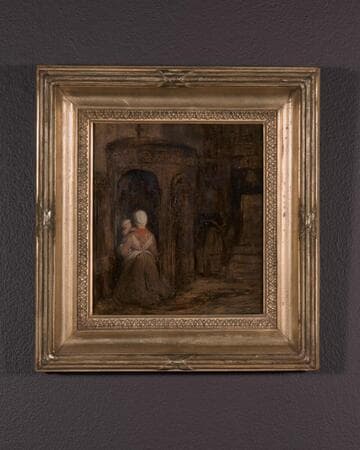 Woman at a Confessional