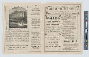 National Theatre program for week ending Saturday, Sept. 22. No. 4