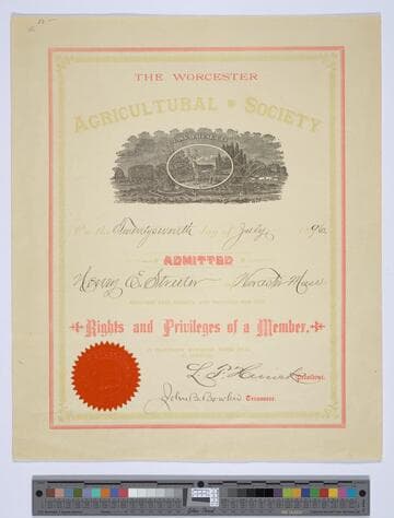 The Worcester Agricultural Society