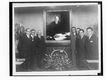 Bank of Italy group portrait