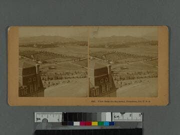 View from the Raymond, Pasadena, Cal. U.S.A